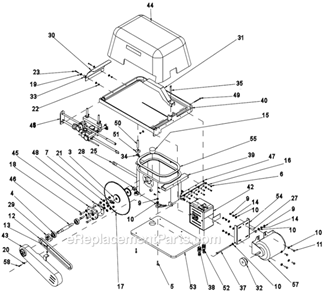 Part Location Diagram of 151747 MK Diamond Washer, 5/16 Split Lock